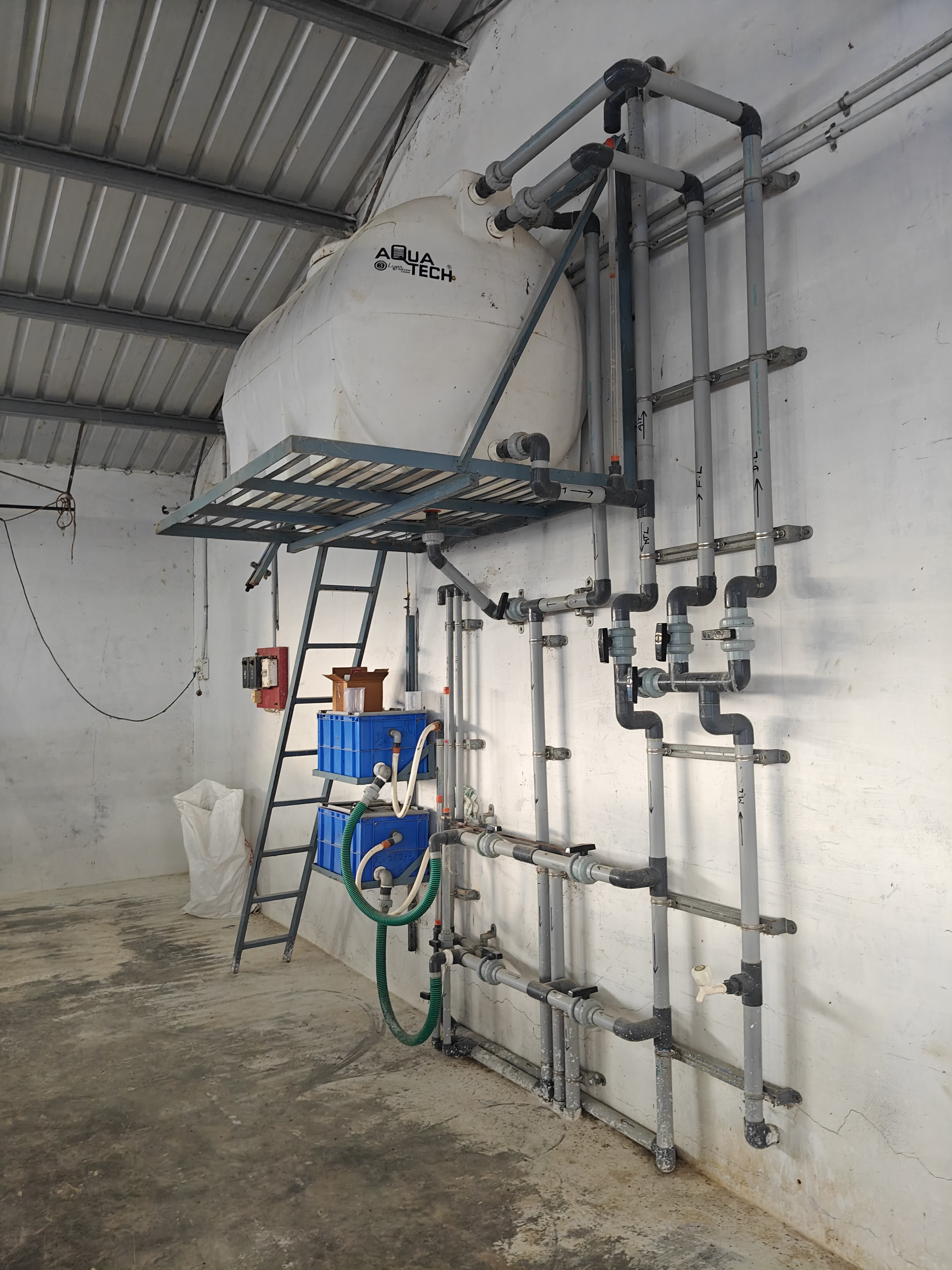 Fresh Water Pumping System & Spray Manifold